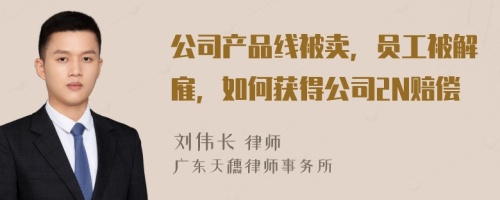 公司产品线被卖，员工被解雇，如何获得公司2N赔偿