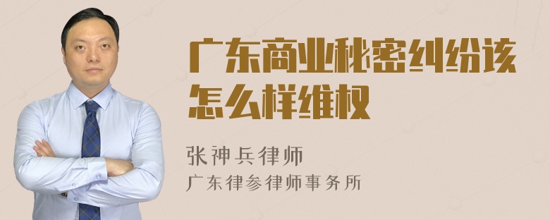 广东商业秘密纠纷该怎么样维权