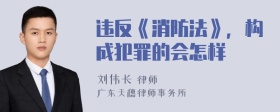 违反《消防法》，构成犯罪的会怎样