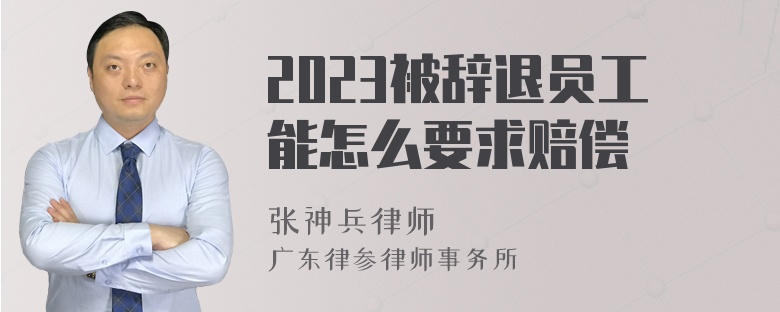 2023被辞退员工能怎么要求赔偿