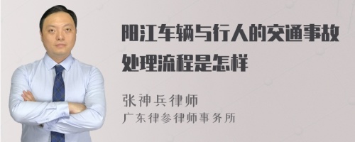 阳江车辆与行人的交通事故处理流程是怎样