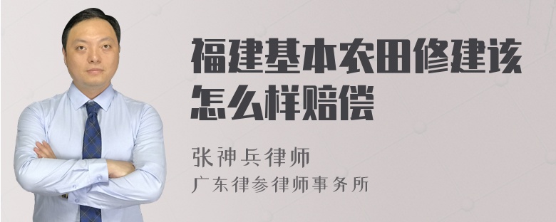 福建基本农田修建该怎么样赔偿