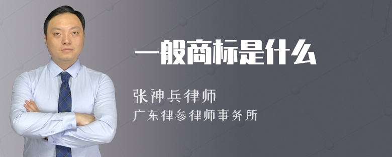 一般商标是什么