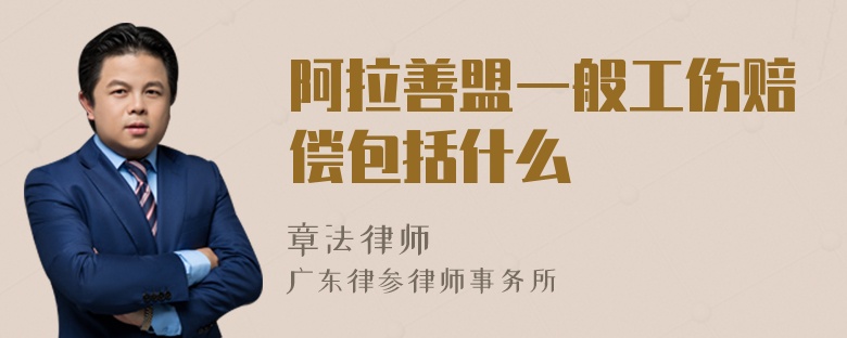 阿拉善盟一般工伤赔偿包括什么