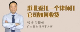 淮北委托一个律师打官司如何收费