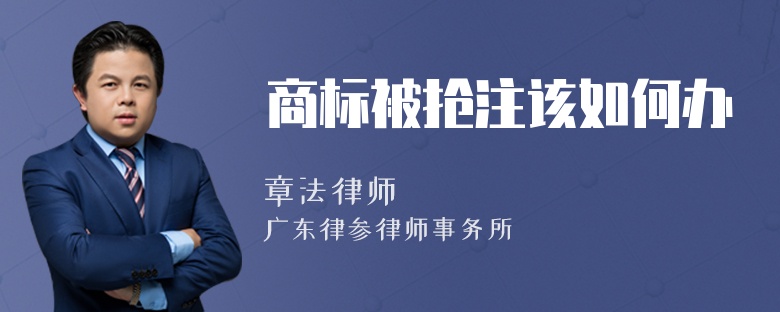 商标被抢注该如何办