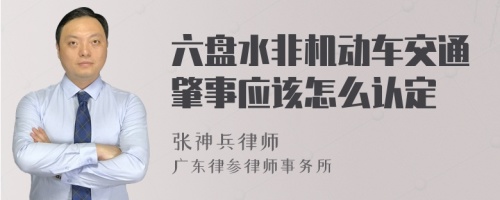 六盘水非机动车交通肇事应该怎么认定