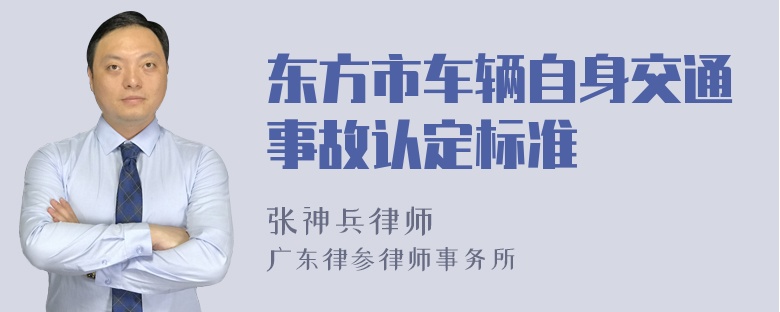 东方市车辆自身交通事故认定标准