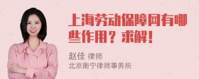 上海劳动保障网有哪些作用？求解！