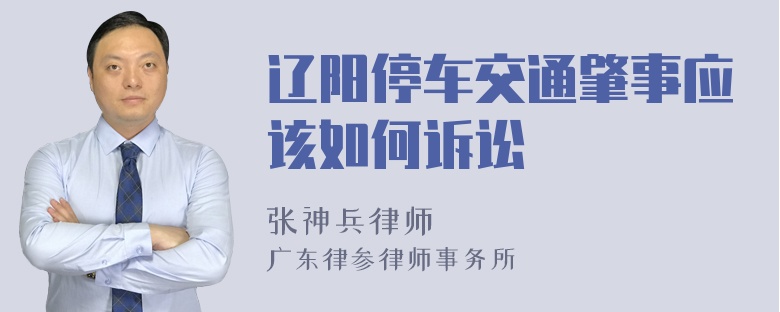 辽阳停车交通肇事应该如何诉讼