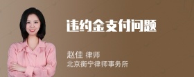 违约金支付问题