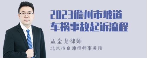 2023儋州市坡道车祸事故起诉流程