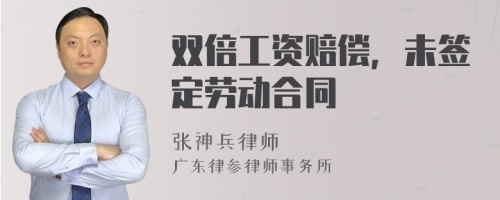 双倍工资赔偿，未签定劳动合同