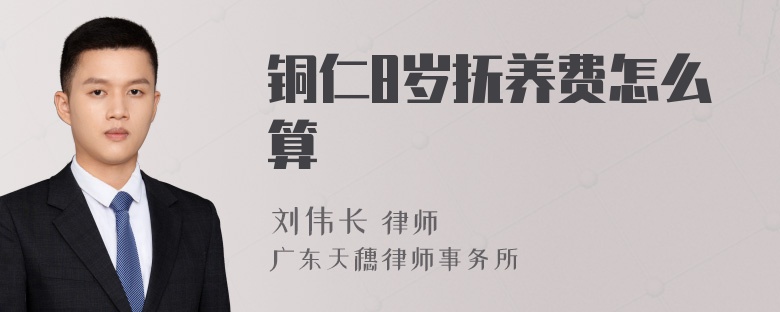 铜仁8岁抚养费怎么算