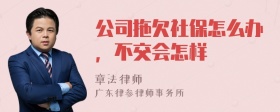 公司拖欠社保怎么办，不交会怎样