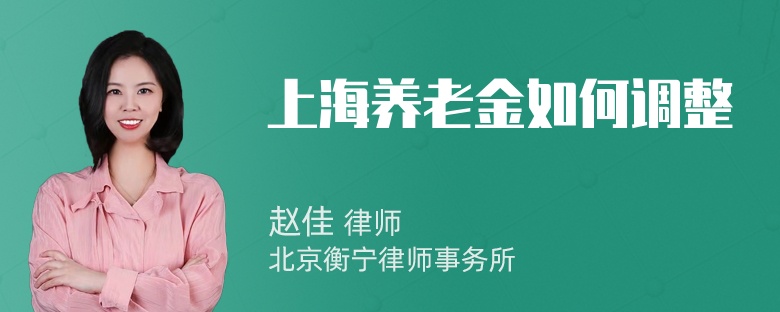 上海养老金如何调整