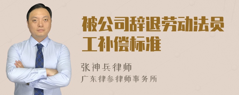 被公司辞退劳动法员工补偿标准