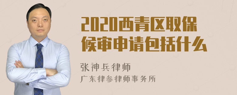 2020西青区取保候审申请包括什么