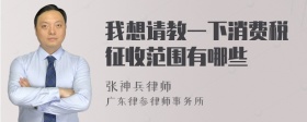 我想请教一下消费税征收范围有哪些