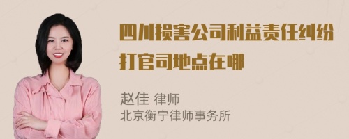 四川损害公司利益责任纠纷打官司地点在哪