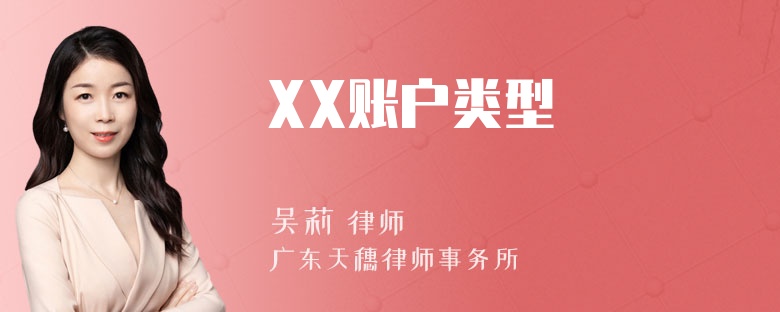 XX账户类型