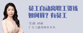 员工自动离职工资该如何算？有员工