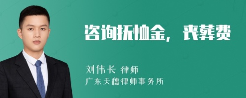 咨询抚恤金，丧葬费