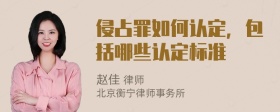 侵占罪如何认定，包括哪些认定标准