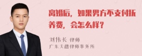 离婚后，如果男方不支付抚养费，会怎么样？