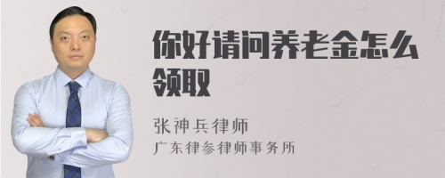 你好请问养老金怎么领取