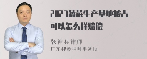 2023蔬菜生产基地被占可以怎么样赔偿