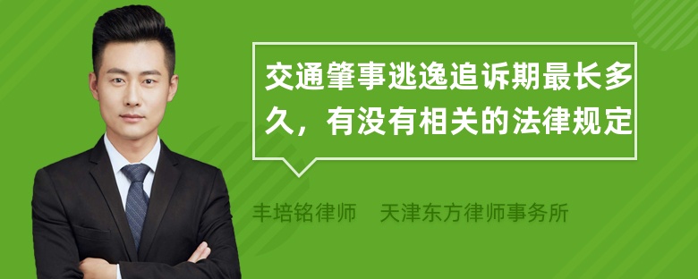 交通肇事逃逸追诉期最长多久，有没有相关的法律规定