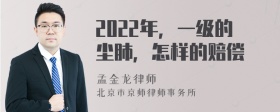 2022年，一级的尘肺，怎样的赔偿