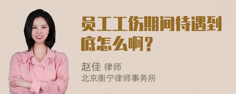 员工工伤期间待遇到底怎么啊？