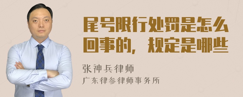 尾号限行处罚是怎么回事的，规定是哪些