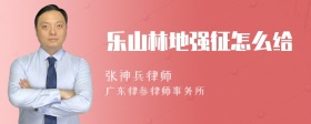 乐山林地强征怎么给