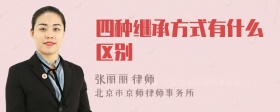 四种继承方式有什么区别