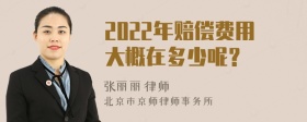 2022年赔偿费用大概在多少呢？