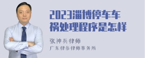 2023淄博停车车祸处理程序是怎样