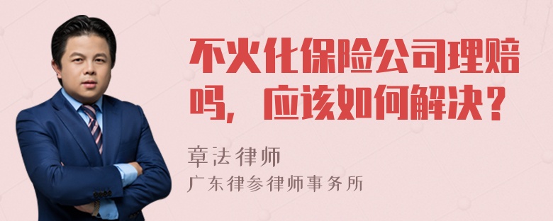 不火化保险公司理赔吗，应该如何解决？