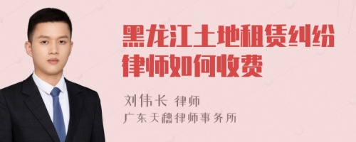 黑龙江土地租赁纠纷律师如何收费
