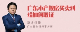 广东小产权房买卖纠纷如何取证