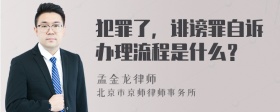 犯罪了，诽谤罪自诉办理流程是什么？