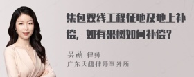 集包双线工程征地及地上补偿，如有果树如何补偿？