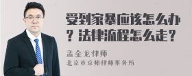 受到家暴应该怎么办？法律流程怎么走？