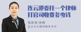 连云港委托一个律师打官司收费多少钱