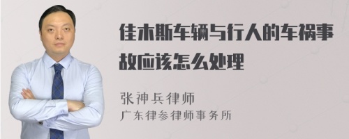 佳木斯车辆与行人的车祸事故应该怎么处理