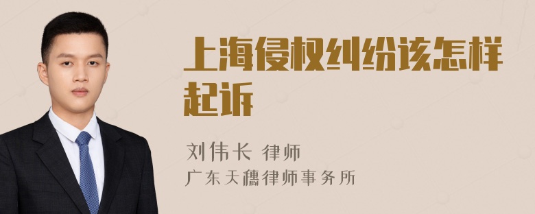 上海侵权纠纷该怎样起诉