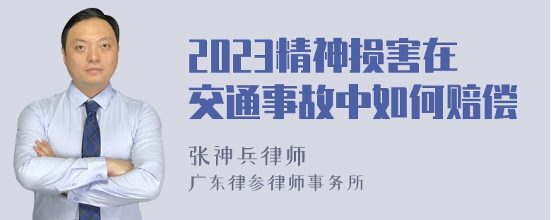 2023精神损害在交通事故中如何赔偿