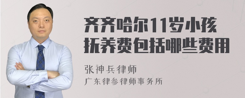 齐齐哈尔11岁小孩抚养费包括哪些费用
